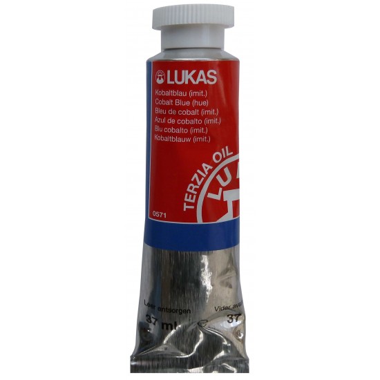 LUKAS TERZİA LT37-0571 YAĞLI BOYA 37ML KABALT MAVİ