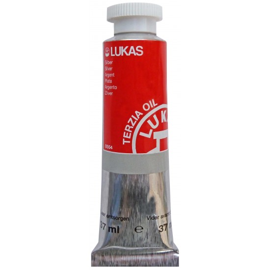 LUKAS TERZİA LT37-0554 YAĞLI BOYA 37ML GÜMÜŞ
