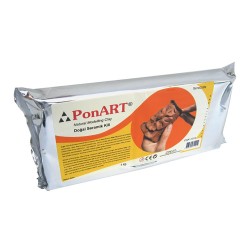 PONART SERAMİK KİL 1KG TERRACOTA
