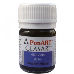 PONART PGA20-450 GLASS ART 20ML VİOLET