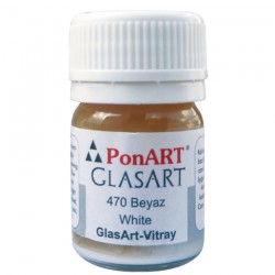 PONART PGA20-470 GLASS ART 20ML BEYAZ