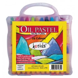 KOSİDA KYP-24 YAĞLI PASTEL BOYA 24 RENK