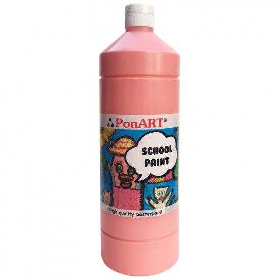 PONART PSP1000-2223 SCHOOL PAİNT 1000ML PEMBE