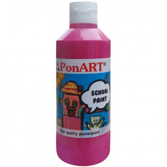 PONART SCHOOL PAİNT 250ML SİKLAMEN