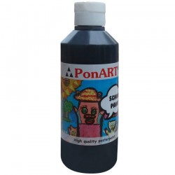 PONART SCHOOL PAİNT 250ML P.SİYAH