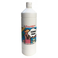 PONART SCHOOL PAİNT 250ML BEYAZ