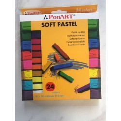 PONART PT-24 SOFT PASTEL BOYA 24LÜ