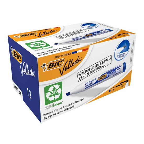 BİC VELLEDA TAHTA KALEMİ 1751 MAVİ 904947