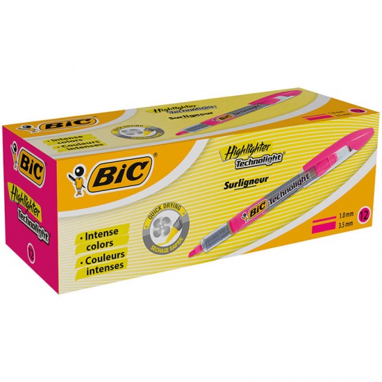 BİC TECHNOLIGHT LİKİT PEMBE 802305
