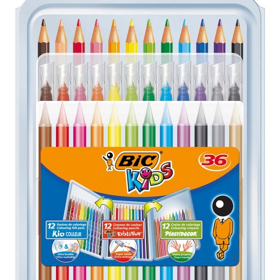 BİC EVOLUTİON KIDS BOYA SETİ 8877013