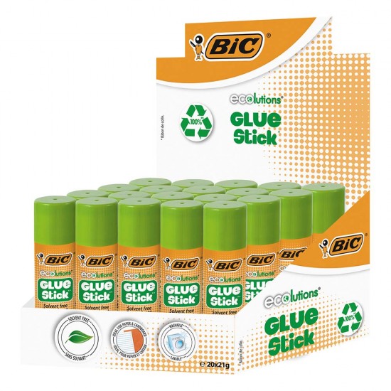 BİC ECO GLUE STİCK 21GR 20Lİ 8923452