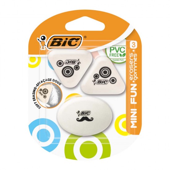 BİC MINI FUN SİLGİ 3LÜ BLS 927870