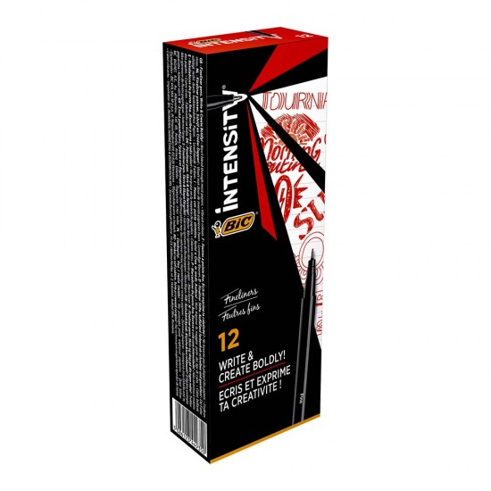 BİC INTENSITY FINE LINER KIRMIZI 12Lİ KT 942084