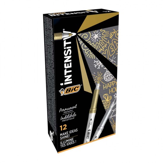 BİC MARKING ALTIN GÜMÜŞ KALEM 12Lİ KT 950466