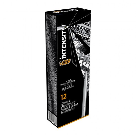 BİC INTENSITY MEDIUM LINER SİYAH 12Lİ KT 964780