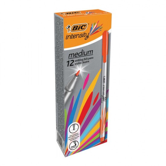 BİC INTENSITY MEDIUM LINER TURUNCU 12Lİ KT 992622