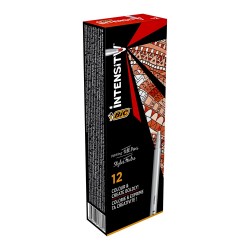 BİC INTENSITY MEDIUM LINER KIRMIZI 12Lİ KT 964847
