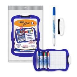 BİC MİNİ BEYAZ TAHTA+8 KALEM 1721+SİLGİ 967444