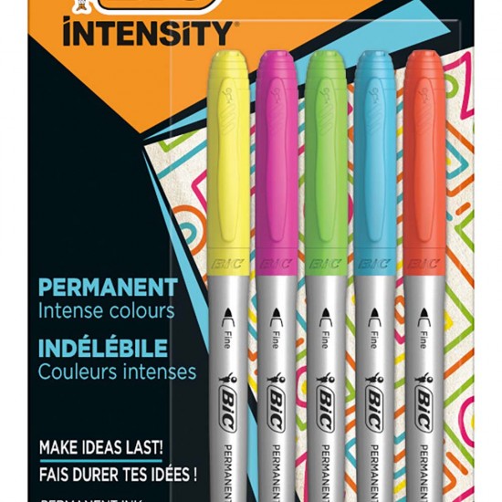 BİC INTENSITY PERMANENT MARKÖR 5Lİ BLS 968410-503927