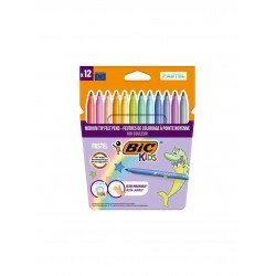 BİC KID PASTEL CW12 24 FRKID COUL PASTEL 520084