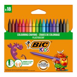 BİC PLASTİDECOR PASTEL 18 RENK 8297711/8297714