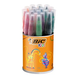 BİC VISA FIRÇA UÇ KEÇELİ BOYA KALEMİ 18RENK 8289651