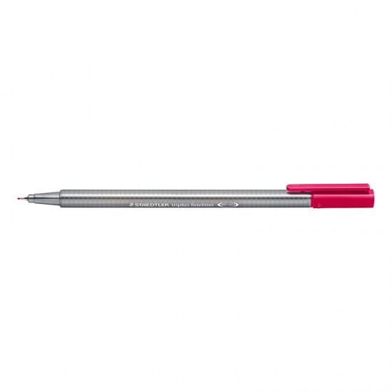 STAEDTLER 334-2 TRİPLUS FİNELİNER KEÇELİ KIRMIZI