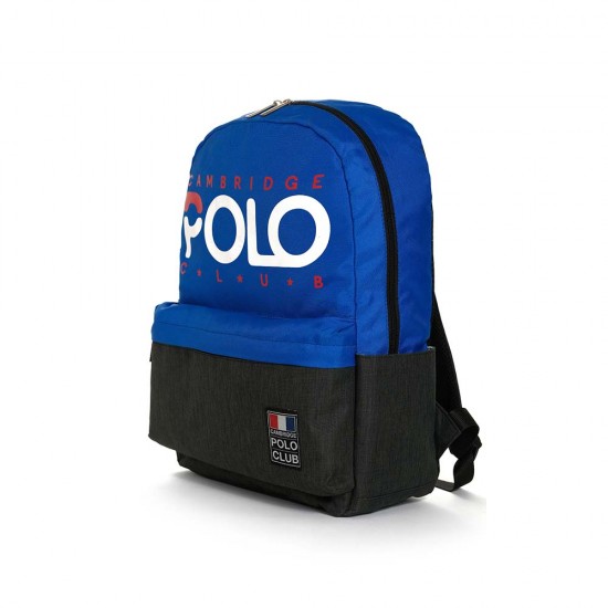 VKN 3027 CAMBRİDGE POLO CLUB NORMCORE MATARA CEPLİ SIRT ÇANTASI LACİVERT