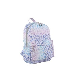 VKN 2109.725 CAMBRİDGE POLO CLUB SIRT ÇANTASI BEYAZ LEOPAR