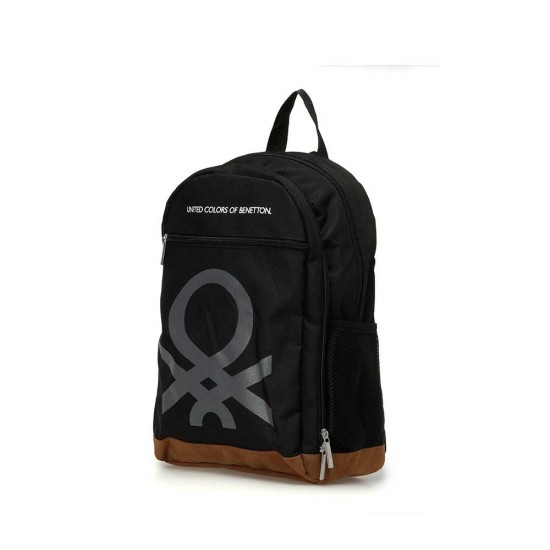 VKN 13064 UNITED COLORS OF BENETTON SOFİSTİKE ERKEK İLKOKUL ÇANTA SİYAH