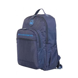 VKN 13145 UNITED COLORS OF BENETTON MONOKROM SIRT ÇANTASI LACİVERT