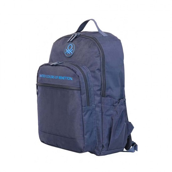 VKN 13145 UNITED COLORS OF BENETTON MONOKROM SIRT ÇANTASI LACİVERT