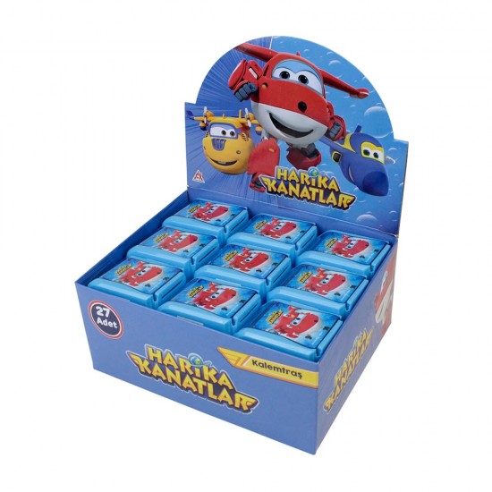 DOLPHİN SW-102942 SUPER WINGS ÜÇLÜ KALEMTRAŞ
