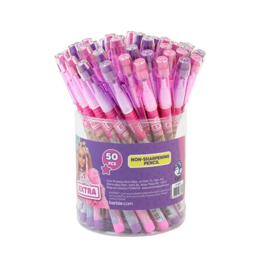 DOLPHİN B-5804 BARBİE SİLGİLİ GEÇMELİ KALEM