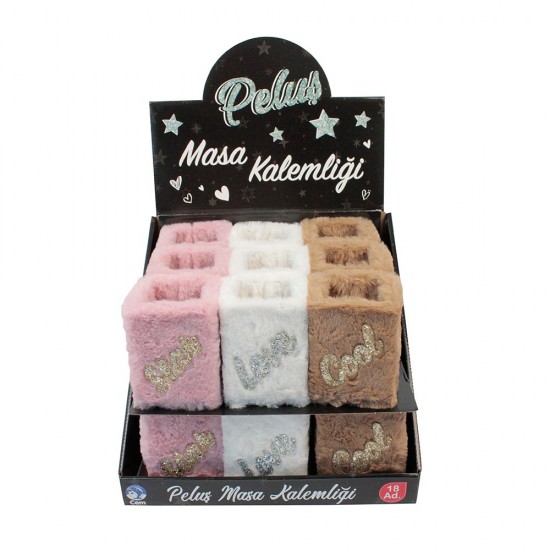 DOLPHİN PP-469 PELUŞ MASA KALEMLİĞİ