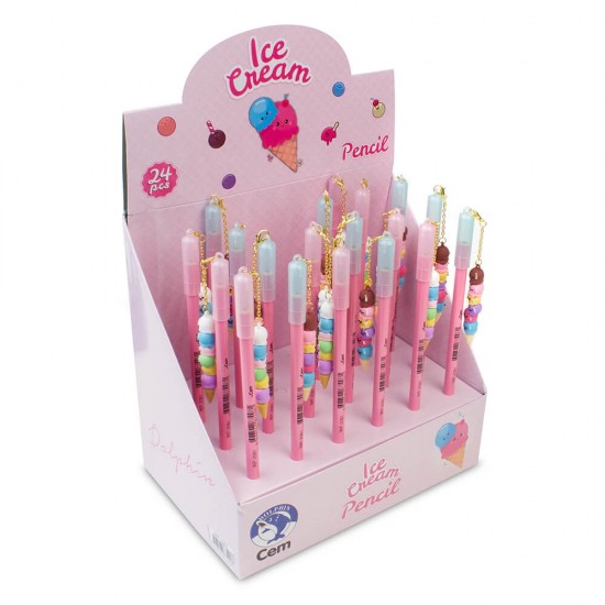 DOLPHİN WP-2081 DONDURMA BAŞLIKLI KURŞUN KALEM