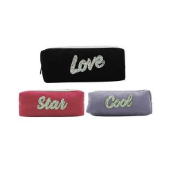 DOLPHİN PC-599 SUET KALEM ÇANTASI BİYELİ