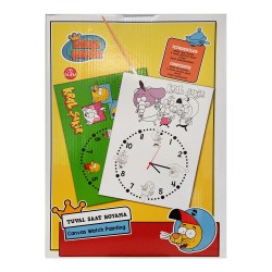 CEREN KSAK-AC028 ŞAKİR TUVAL SAAT BOYAMA