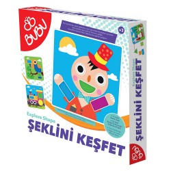 BU-BU HS0034 YUVARLAK NATURAL BONCUK KARIŞIK