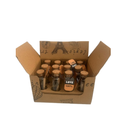 MARLA RH001 MİNİ CAM VAZOLAR 12Lİ KT