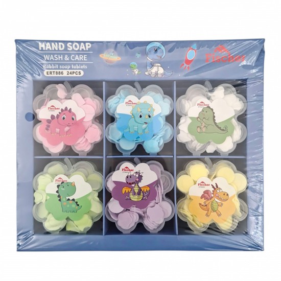 MARLA ERT-886 DİNAZORLU SİHİRLİ SABUN 24LÜ KT