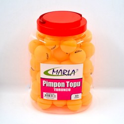 MARLA 876-2 PİNPON TOPU TURUNCU 60LI PK
