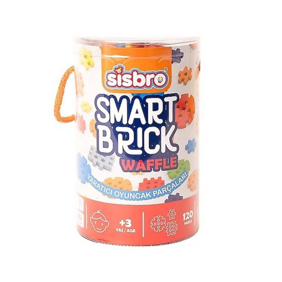 AKHAN SİSBRO SMART BRİCK YARATICI OYUNCAK PARÇALAR 120 PRÇ