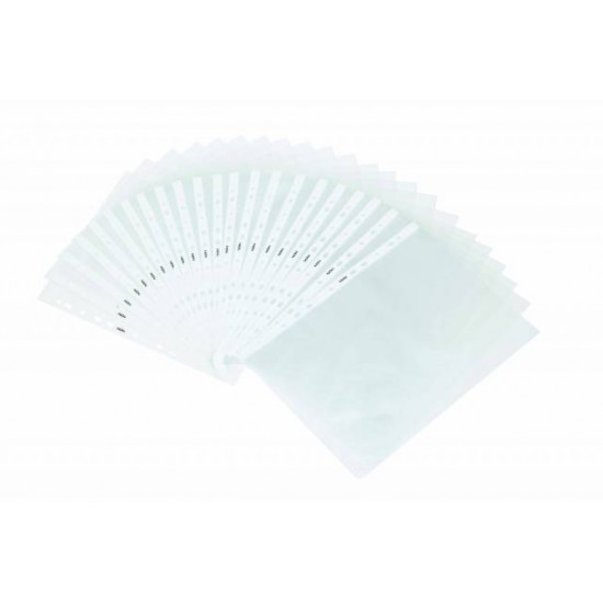 NOKİ 4836-P DELİKLİ POŞET DOSYA A3 DİKEY 25Lİ