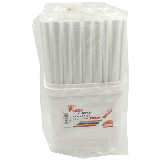 NOKİ RULO KAPLIK ŞEFFAF 125Lİ 53100S