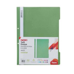 NOKİ TELLİ DOSYA XL A.YEŞİL 25Lİ 4825-150