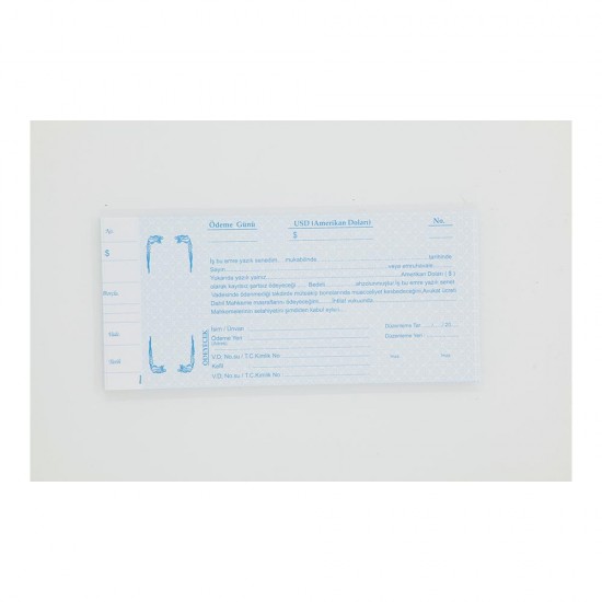 DİLMAN 4228 SENET KAĞIDI DOLAR 100LÜ PK