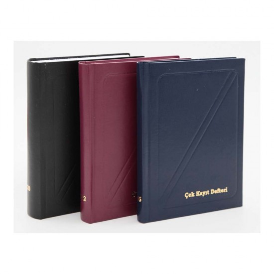 DİLMAN 1405 ÇEK KAYIT DEFTERİ 17X24 96YP