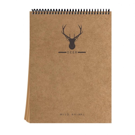 DİLMAN 2156 SPR SRT KPK KRAFT BOOK DİK A4 50YP DÜZ