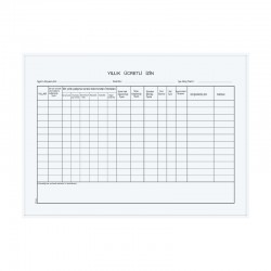 DİLMAN 2401 YILLIK ÜCRETLİ İZİN KARTON KAPAK